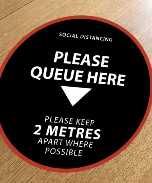 floor marker stickers