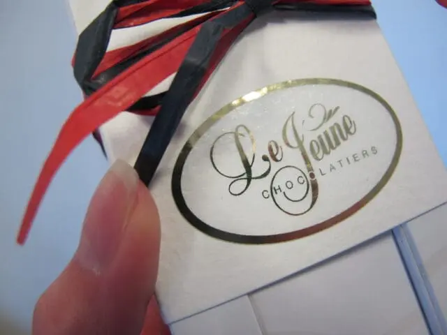 food label printed by Edge Stickers