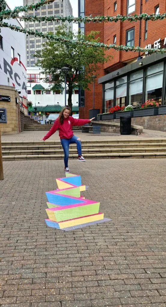 engaging floor stickers