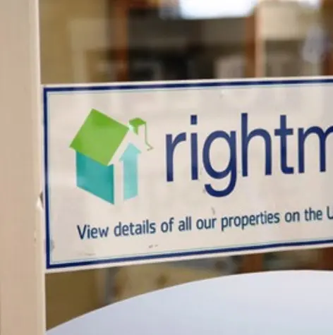 Rightmove glass sticker