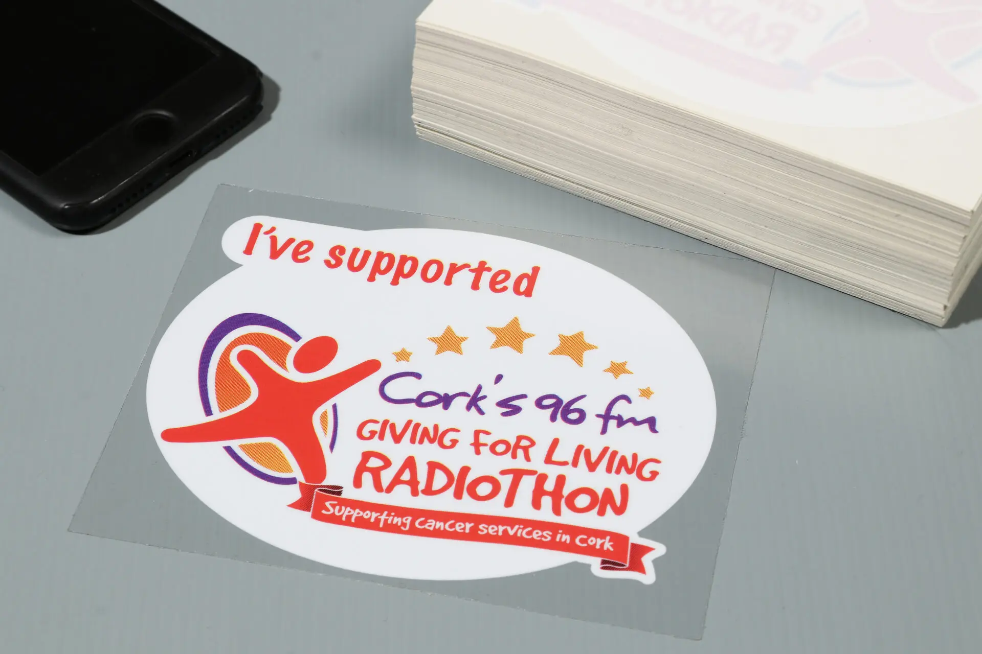 Supporter car window stickers