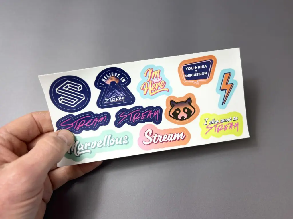 Sticker sheets kiss cut