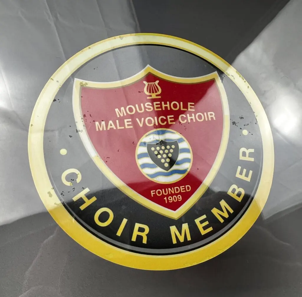 choir member custom car sticker