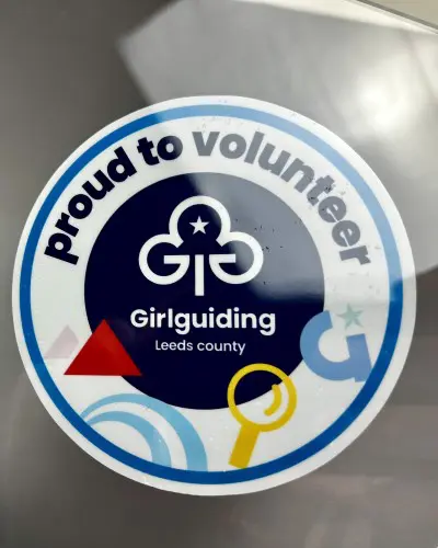 girl guiding window stickers