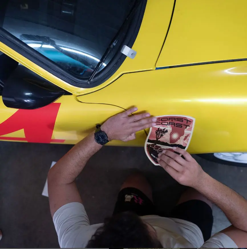 custom car body sticker