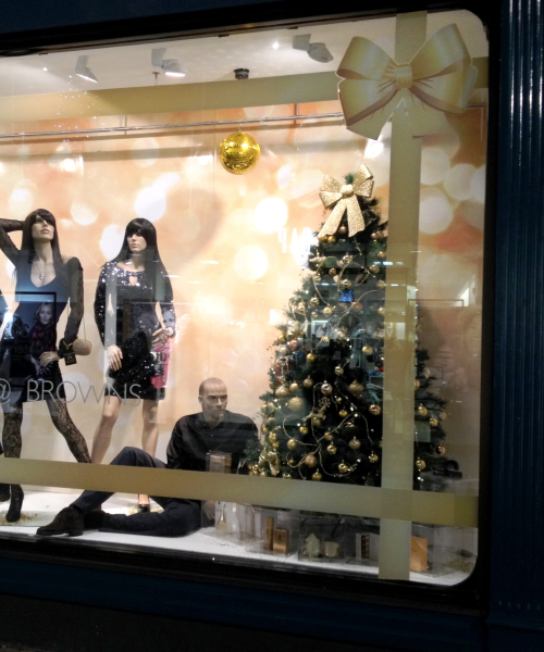 Christmas window sticker