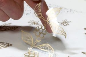 printing transparent stickers