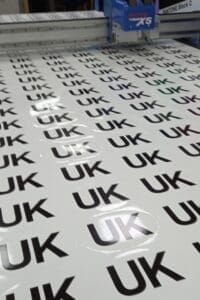 UK Car bumper stickers