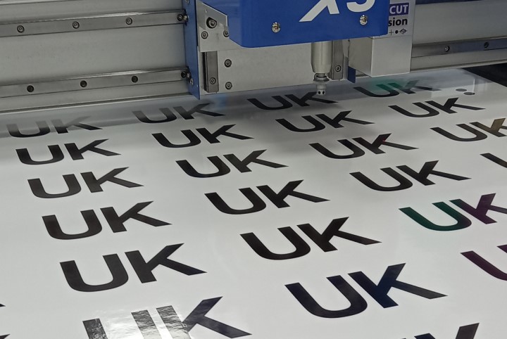 UK bumper sticker printer