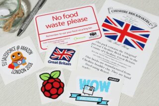 selection of vinyl stickers