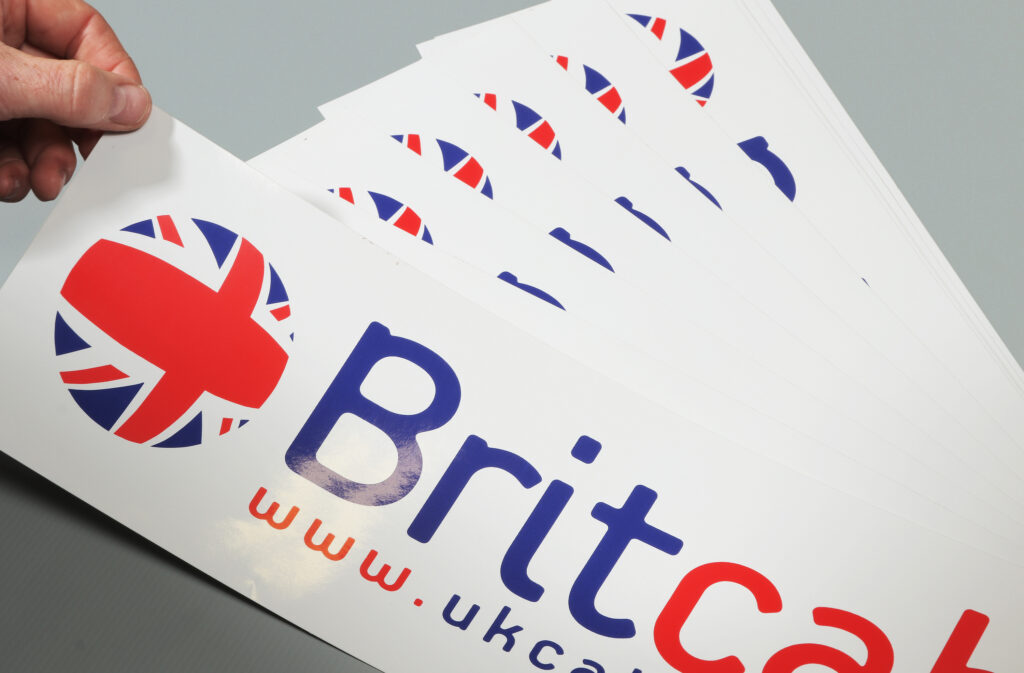 Britcab vinyl stickers