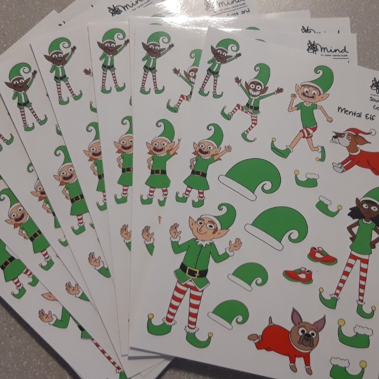 elf sticker sheets